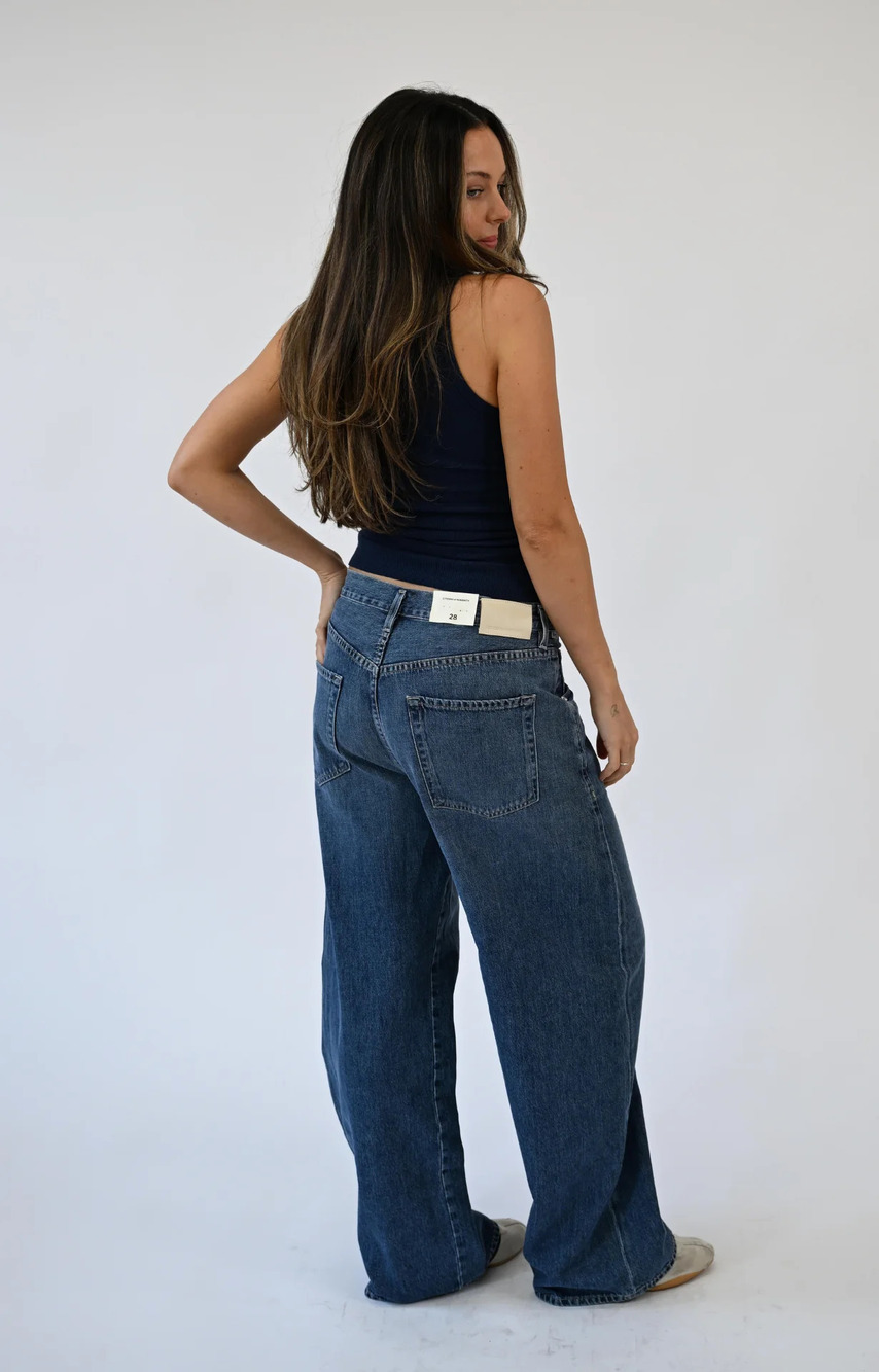 NWT Citizens of Humanity Brynn Drawstring Trouser in Atlantis - Picture 2 of 10